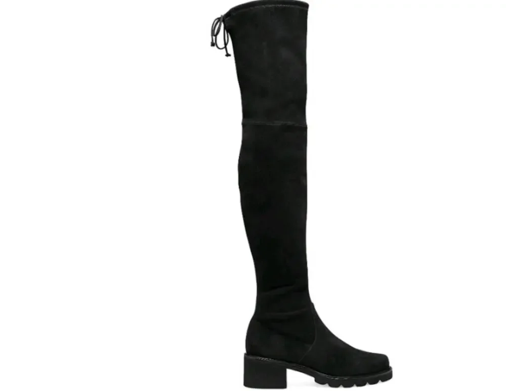 Stuart Weitzman Bedfordland Suede Over-The-Knee Boots Size 9 NWOT